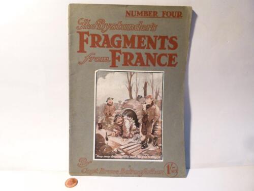 WW1 Bruce Bairnsfather Bystanders No. 4 Fragments from France Soft Cover Book - Picture 1 of 1