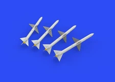 EDUARD MODELS 1/32 Aircraft- AIM7E Sparrow (Photo-Etch & Resin) EDU632084