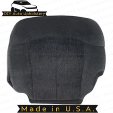 Driver Bottom Fabric Seat Cover Dark Gray For Chevy Silverado 1500 LS 1999-2002