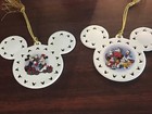 Walt Disney World Christmas Ornament Porcelain Disk Mickey Mouse Ears 2002 inbox — photo 9