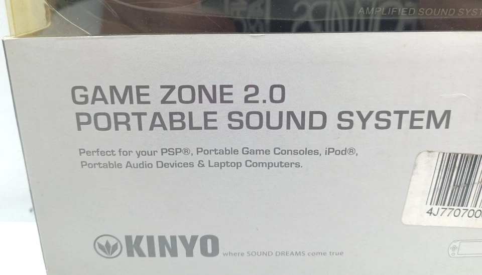 Kinyo Game Zone 2.0 Portable Sound System Black MS-131 - Image 2 of 4