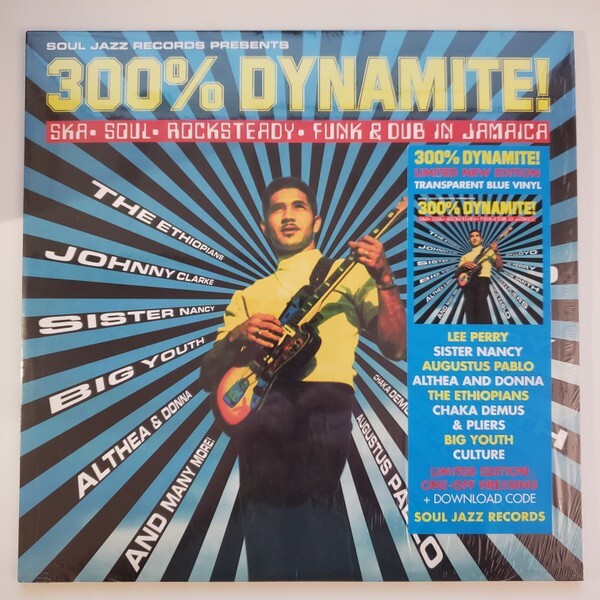 英2LP Various 300% Dynamite: Ska, Rocksteady, Reggae, Roots &amp; Dub SJRLP543C Soul Jazz Records /00466 Various Soul Jazz Records presents 300 DYNAMITE Ska Soul