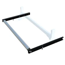 Black Vantech H1 49" Roller System with 24" Long Extension Plate