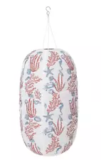 SOLVINDEN LED Solar-Powered Pendant Lamp, Outdoor Oval/Coral Pattern, 24" , 60cm