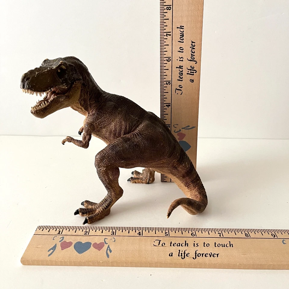 Figura de colección Papo T-Rex Tyrannosaurus Rex 2005 El dinosaurio mandíbula articulada Foto 2 de 4