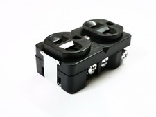 1x Pure Copper Rhodium Plated AC Power Bar trip US Socket Receptacle