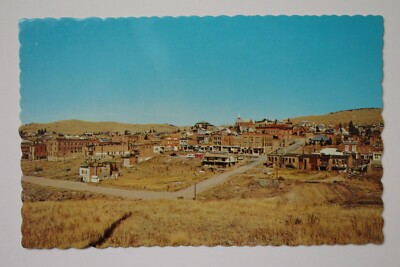 Vintage Cripple Creek Colorado 1950s Chrome Postcard Vista City View Gold Town