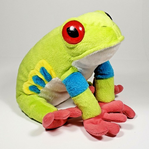 Wild Republic Red Eyed Tree Frog Plush 