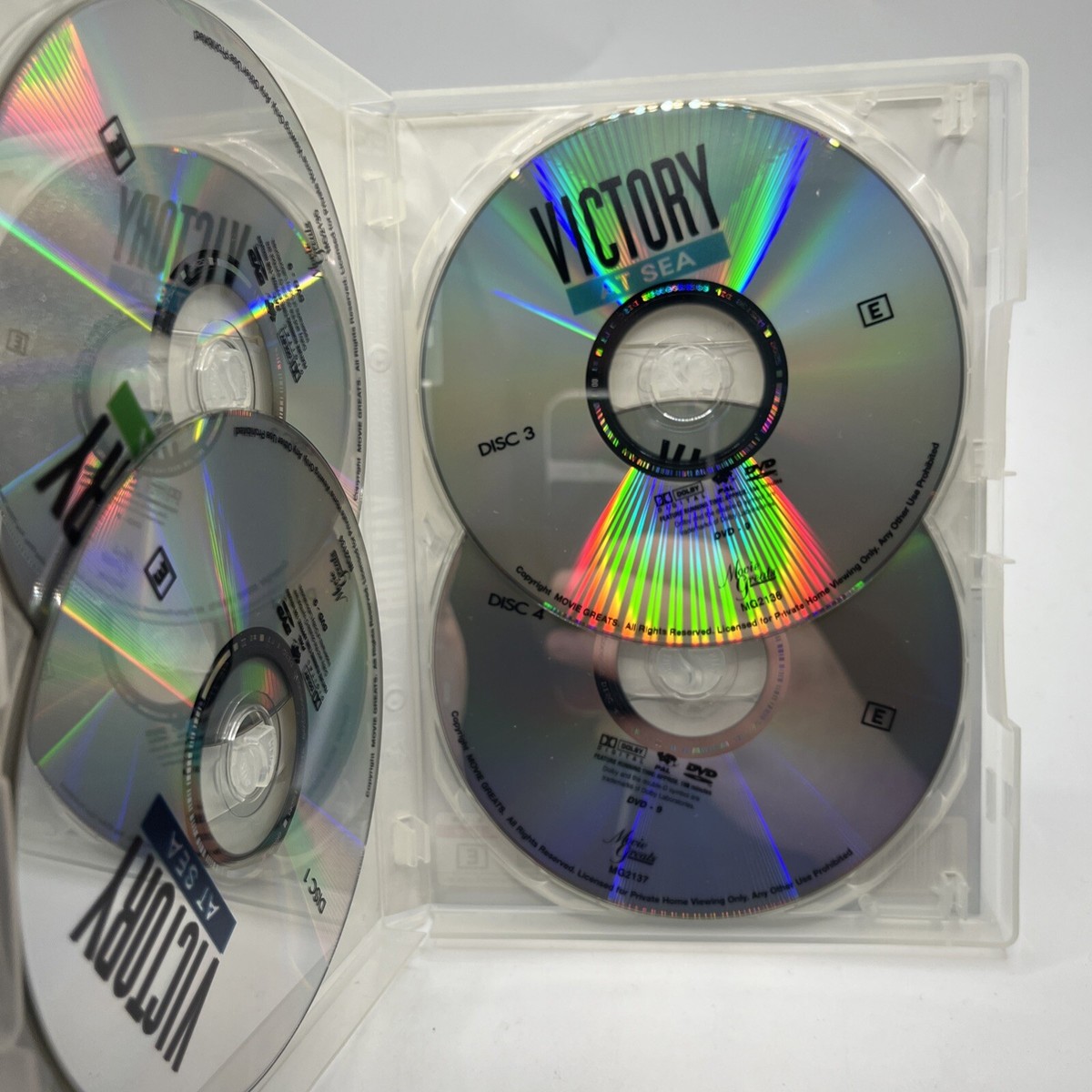 Victory At Sea (DVD, 2007, 4-Disc Set) Region 9318500021335