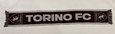 Schal Torino Offizielle Jacquard Unisex Herz Granate Toro Fan Fußball Stadion