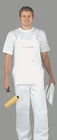 Brand New PORTWEST Painters Bib & Brace (S810) - White