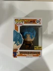 Funko Pop! Dragon Ball Z Super Saiyan God Goku #121 Hot Topic Exclusive