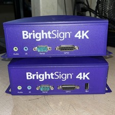 x2 BRIGHTSIGN 4K 4K1042-WW MEDIA PLAYER