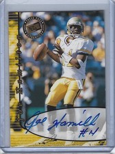 2000 Press Pass Joe Hamilton On Card Autograph Auto Rookie RC Georgia Tech . rookie card picture