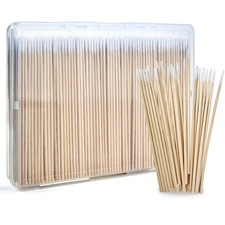 400PCS Pointed Cotton Swabs with Storage Case, Precision Tip Cotton Swabs wit...