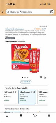 Delectables Squeeze Up Handheld Lickable Cat Treats Chicken Tuna Salmon