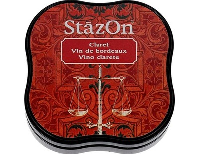 StazOn Midi Ink Pad, Claret