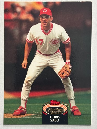 Chris Sabo #273 1992 Stadium Club card