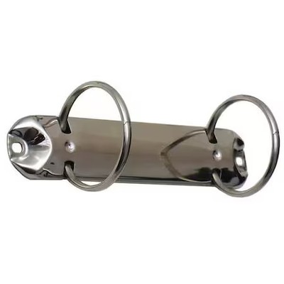 Chromium Ring Binder, 2 Rings, Pk10,  316-P42-A31