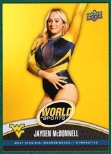 Jayden McDonnell - 2025 Upper Deck World of Sports #280 - W. Virginia Gymnastics