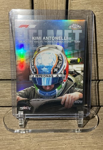 Kimi Antonelli #HC-1 2025 Topps Chrome Formula 1 Helmet Collection card