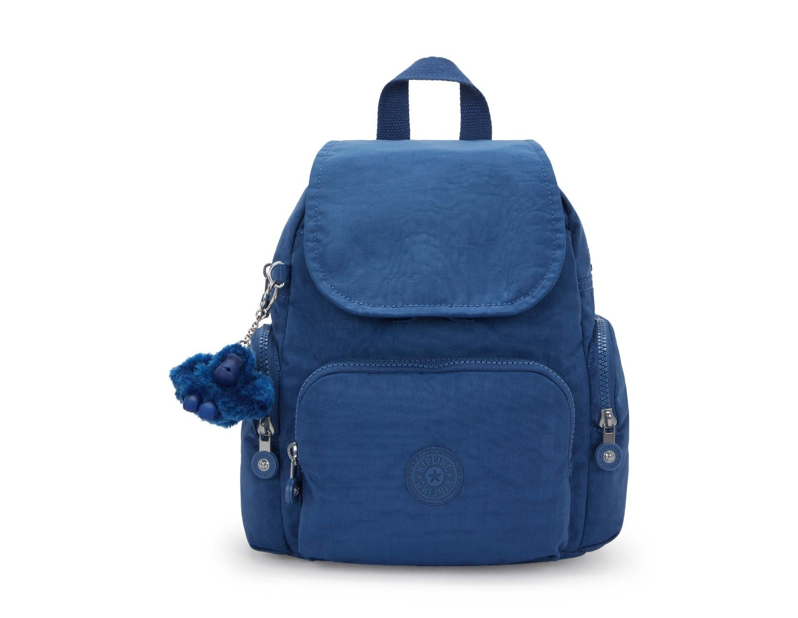 Kipling CITY ZIP MINI Backpack - Casual Blue RRP £88