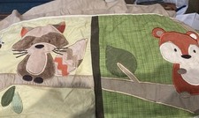 Rare Or Carter's window valance curtain Woodland Animals baby nursery