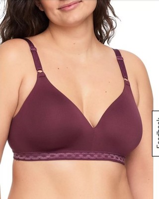 Nwt Warners 36C  Cloud 9 Super Soft Wireless Comfort Bra