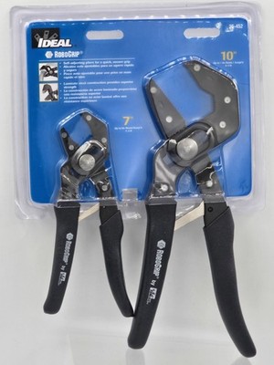 NEW - Ideal RoboGrip 7'' & 10'' Pliers Set (35-452)