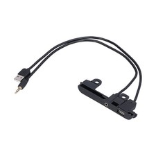 2‑Din Car Stereo Fascia Kit With AUX USB For Avensis ACM20R / ACM21R 2000‑2009