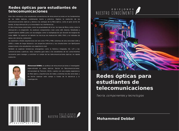 Redes óPticas Para Estudiantes De Telecomunicaciones Mohammed Debbal Taschenbuch-image