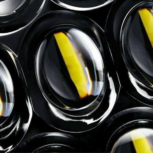 Pair 7" LED Headlights Angel Eyes DRL Hi-Low Beam For Chevrolet P10 P20 P30 Van - Picture 6 of 12