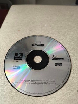 Worms 1995 nur CD Play Station 1 PAL