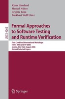 Formal Approaches To Software Testing And Runtime Verification Klaus Havelund