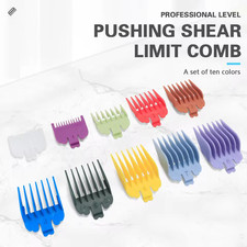 10 Pcs Fashion Men Hair Clipper Trimmer Guards Guide Comb Replacement 3-25mm