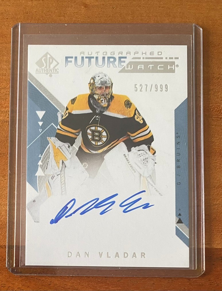 2018-19 SP Authentic Future Watch Auto rookie /999 Dan Vladar Auto Flyers RC