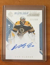 2018-19 SP Authentic Future Watch Auto rookie /999 Dan Vladar Auto Flyers RC