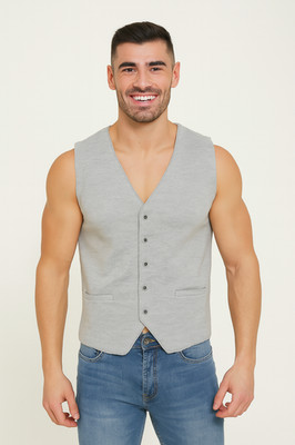 MENS BOY WOOL BLEND BUTTONED POCKET SPORTS SEA VEST ART. 2500/161BT