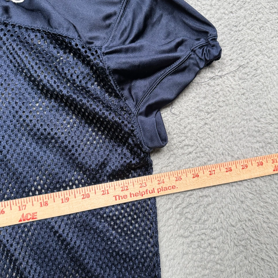Rawlings Pro Cut Adult Size 2XL Football Practice Jersey Navy Blue Mesh - Image 4 of 4