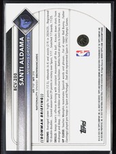 2025-26 Bowman #BCV-200 Santi Aldama Chrome