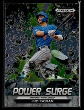 2022 Panini Prizm Draft Picks #PS-JF Jud Fabian Power Surge Card Florida Gators