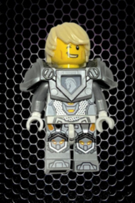 Lego  Minifigur nex037, Nexo Knights, Lance Armor Rüstung Ritter Castle Burg