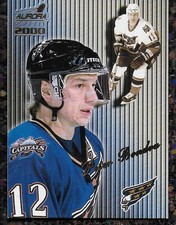 1999-00 Pacific Aurora PETER BONDRA Washington Capitals Striped #146
