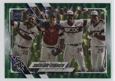 2021 Topps Checklist Green 413/499 Yoan Moncada Yasmani Grandal Eloy Jimenez rs2