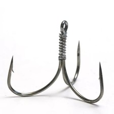 1pc 5g 6g 8g Sharpened Big Fishing Treble Hooks With Fishhook Jig Carp Fishing T
