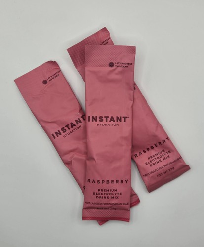 Instant Hydration Raspberry Instant Hydration Electrolyte Drink Mix - Raspberry - 25 Packets - BB ...