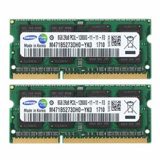 Samsung DDR3L 1333 16GB 2 8GB 8GB 4GB 2Rx8 PC3-10600 SODIMM Laptop Memory RAM