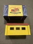 VINTAGE MOKO LESNEY A3 CAR GARAGE LOCK UP IN ORIGINAL BOX 1957