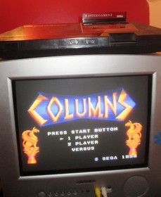 Sega Master System MASTER GAMES 1 w/Cartridge, Instructions & Box - 3 GAMES IN 1