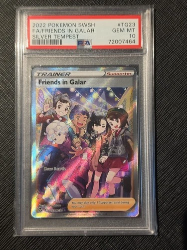 Friends in Galar TG23/TG30 SWSH12 Silver Tempest Trainer Gallery PSA 10